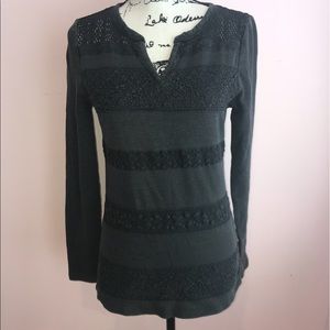 Lucky brand long sleeve top